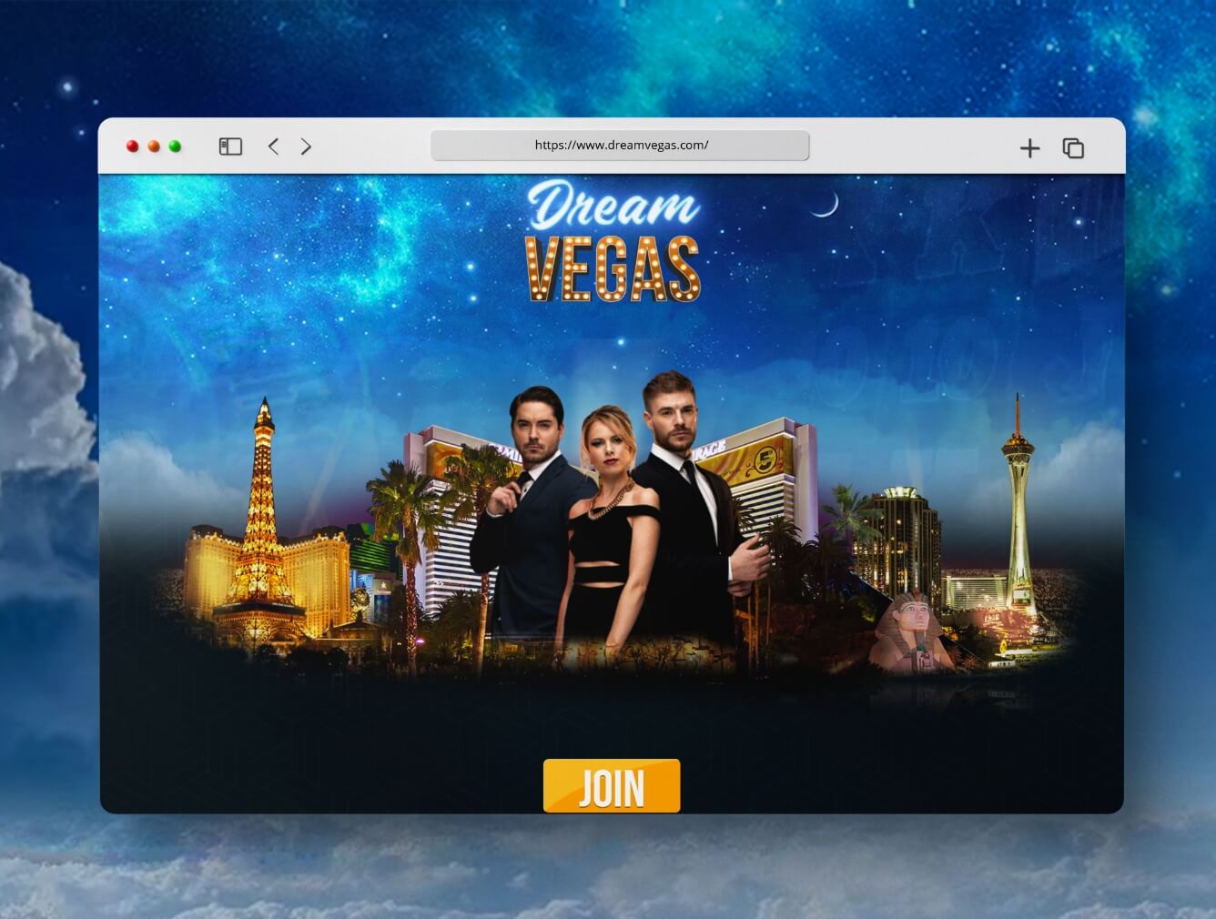 Dream Vegas Desktop